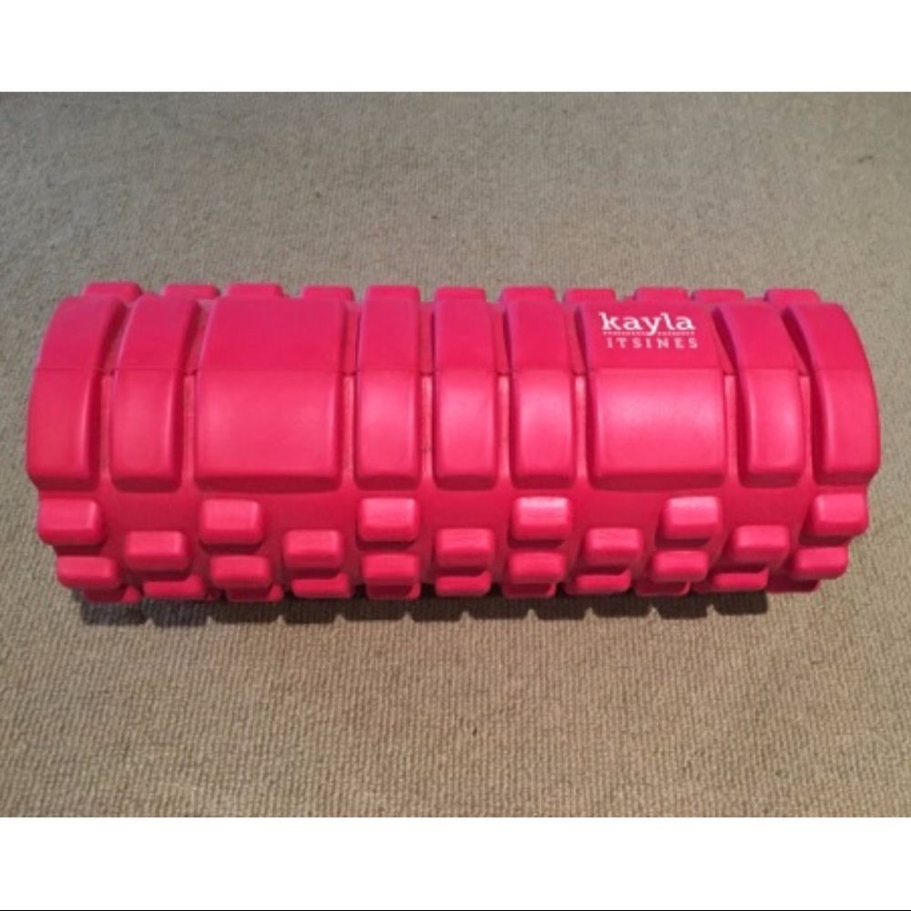 Kayla Itsines Pink Textured Foam Roller